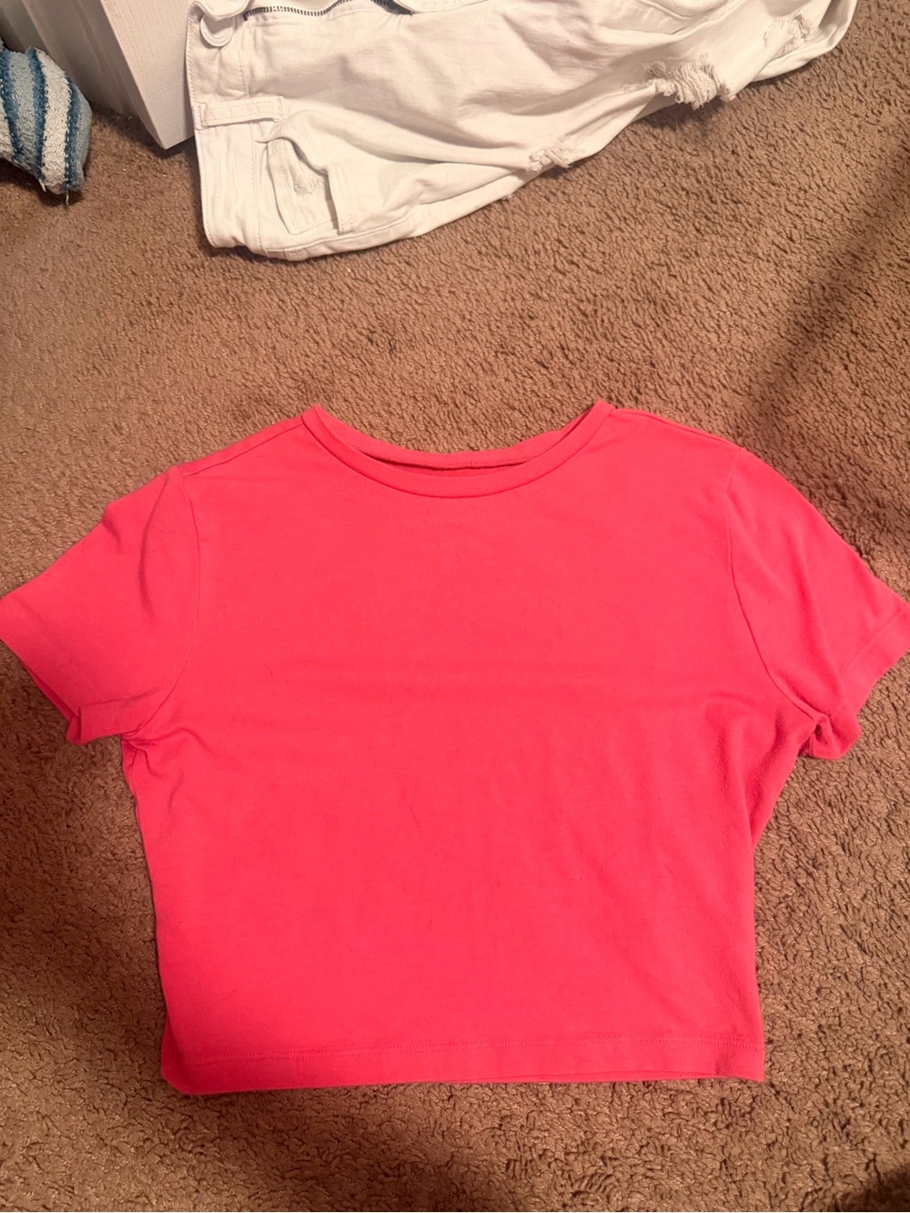 wild fable Cropped Tee - Hot Pink